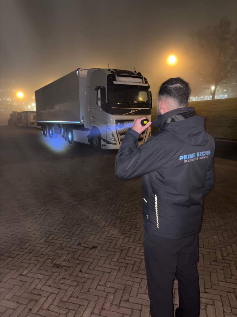 Beveiligde transportbegeleiding door Prime Secure tijdens goederenvervoer